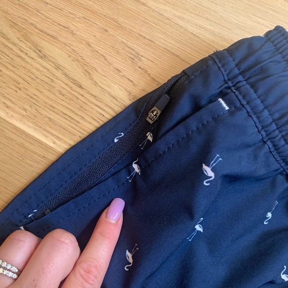 Men’s Goodfellow Flamingo Swim Trunks - Picture 2 of 6